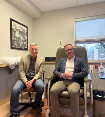 Heated Chairs for CancerCare Patients